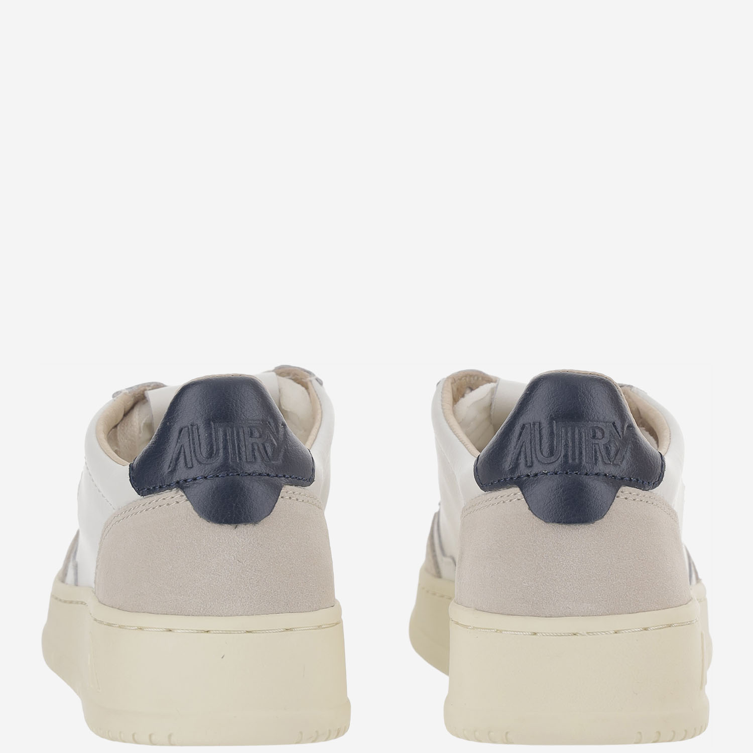 [AUTRY] Sneakers FW26 AULMLS28LEATSUEDEWHTBLUE
