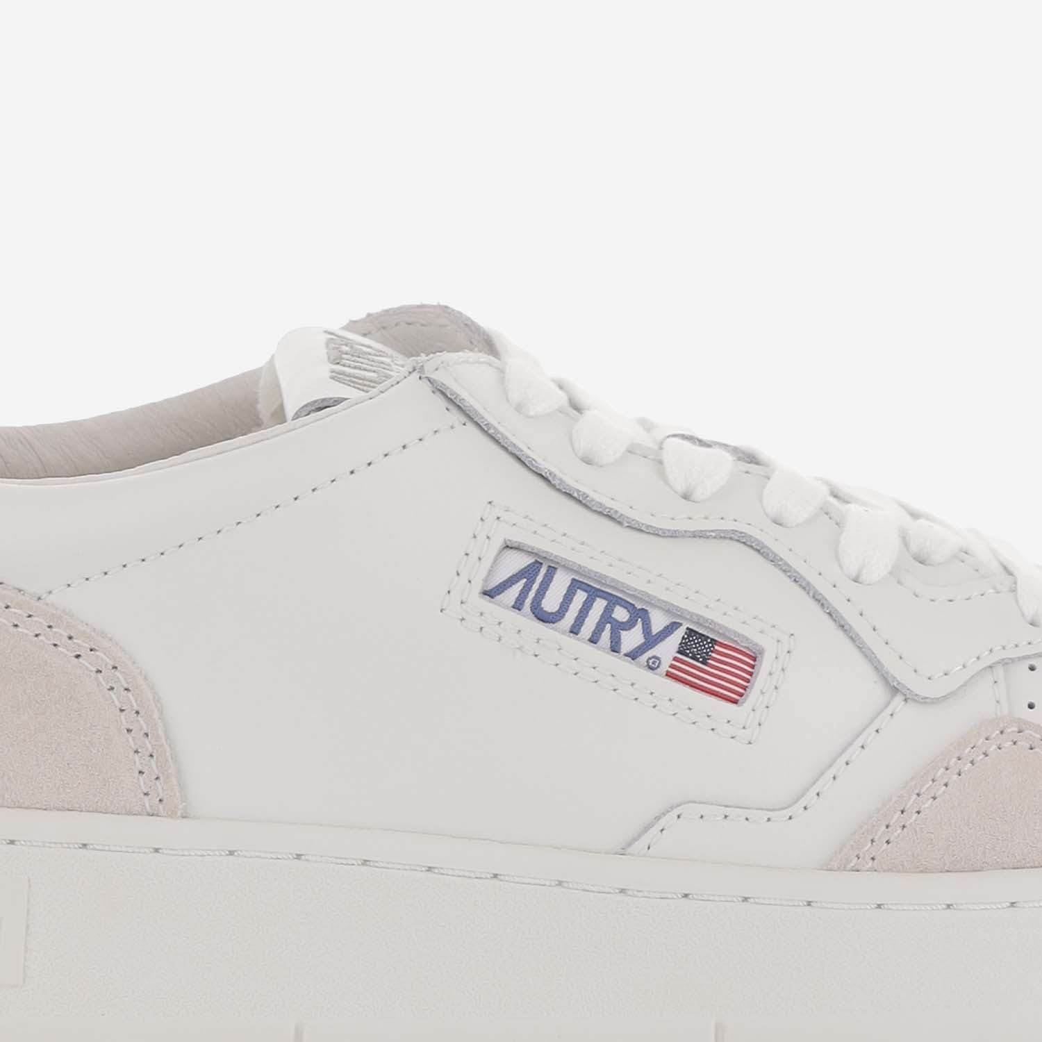 [AUTRY] Sneakers FW26 AULMLS30LEATSUEDETOTALWHT