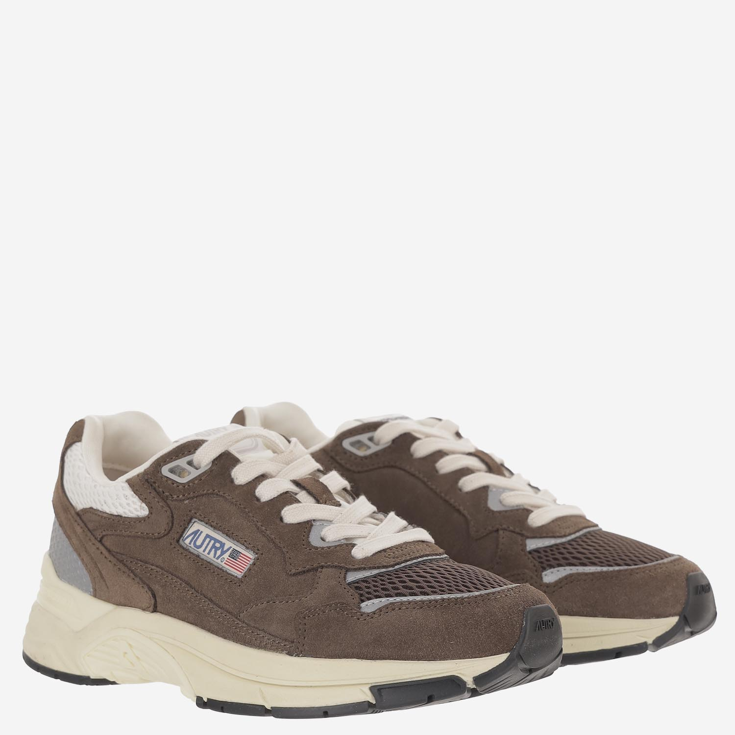[AUTRY] Sneakers FW26 HYLMUM25SUEDEMESHCOTTMARSH