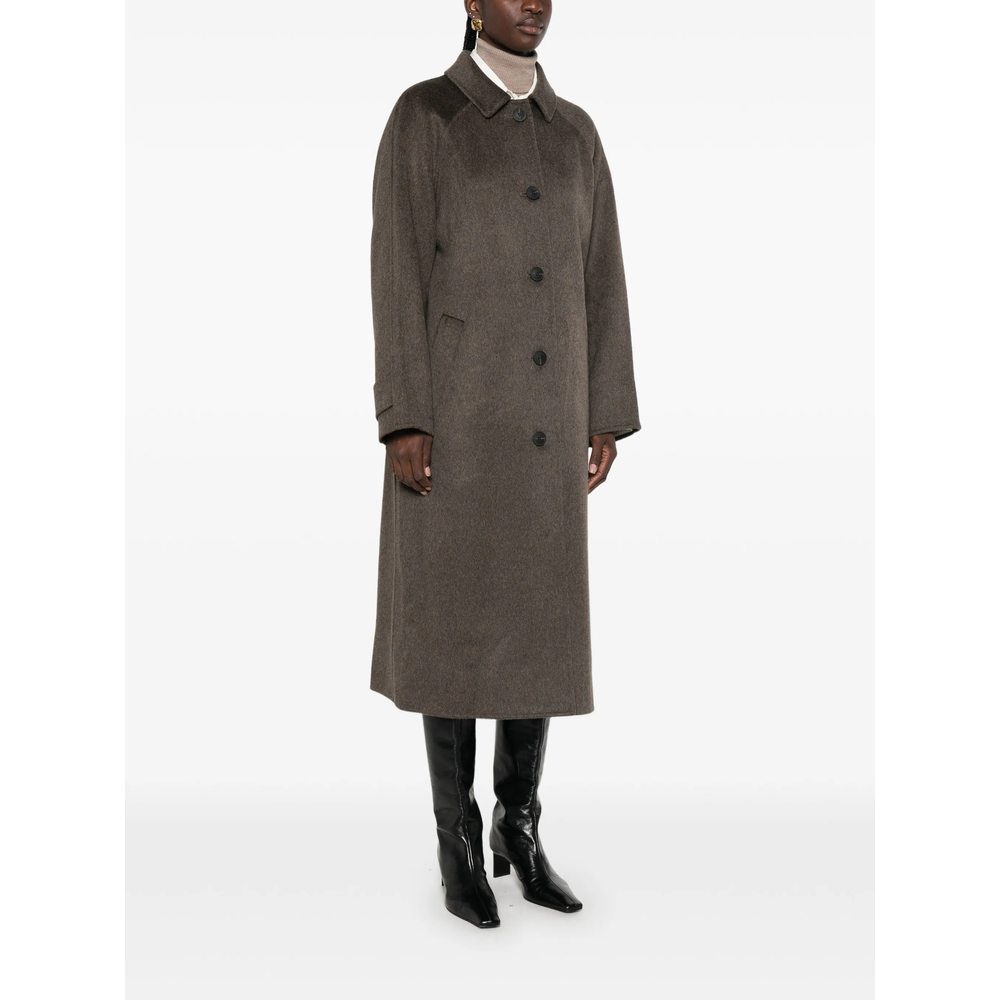 [The Dynamis Studio] Coat FW26 DS25F26 BOSTON MOCHA