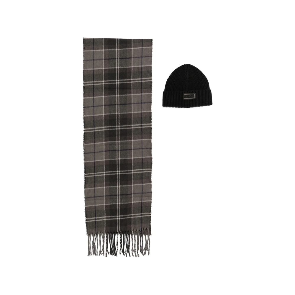 [Barbour] Scarf FW26 MGS0092  BK11