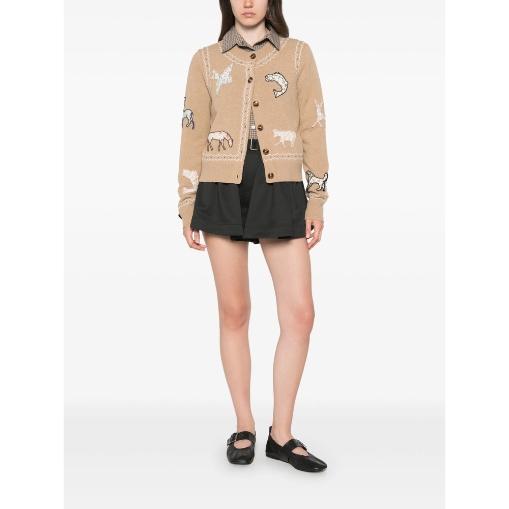 [Sea] Cardigan FW26 PF26-150  CAMEL