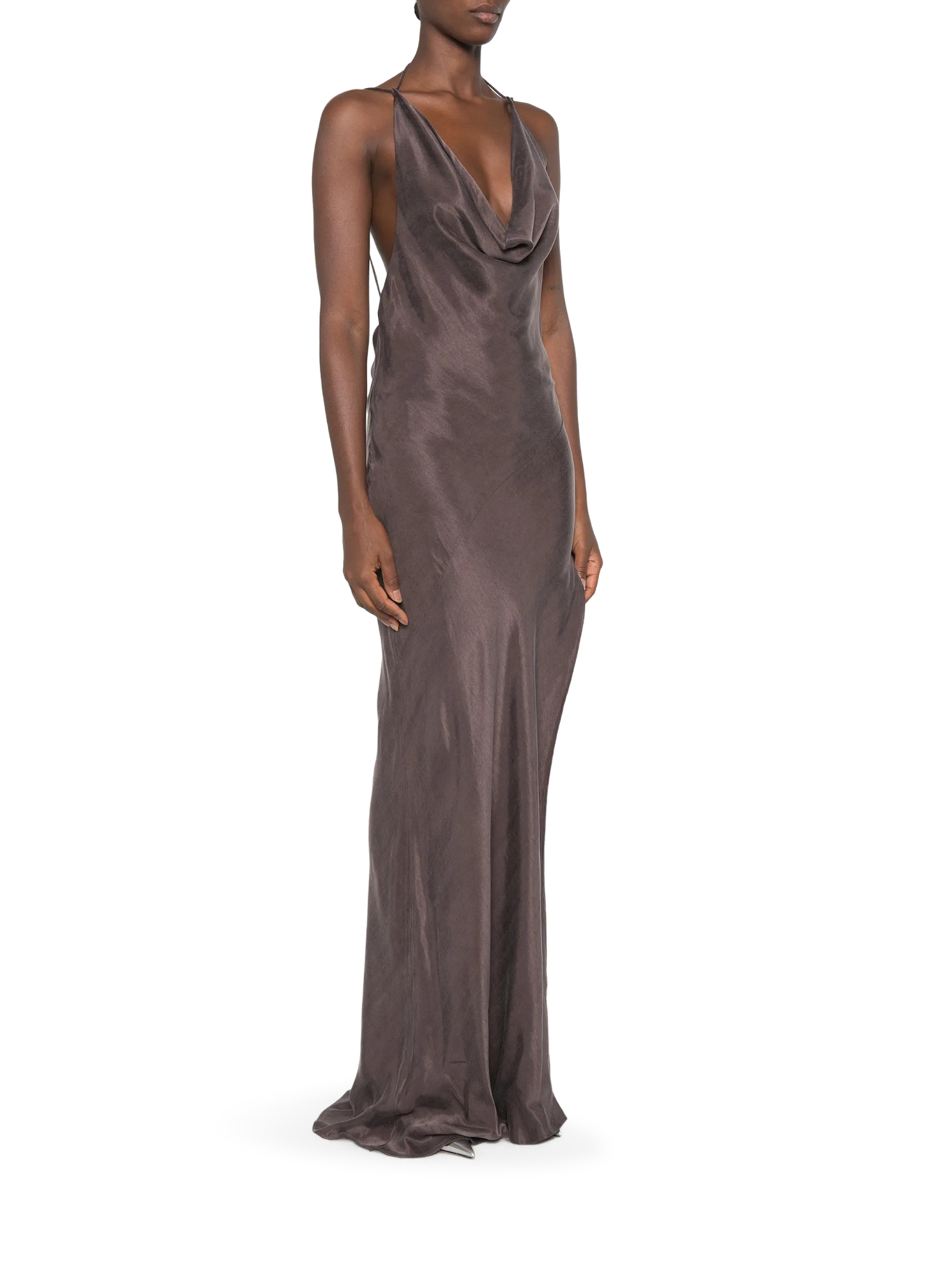 [THE ANDAMANE] Sleeveless dress FW26 T200157ATNV147383 ROUGE NOIR