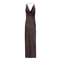 [THE ANDAMANE] Sleeveless dress FW26 T200157ATNV147383 ROUGE NOIR
