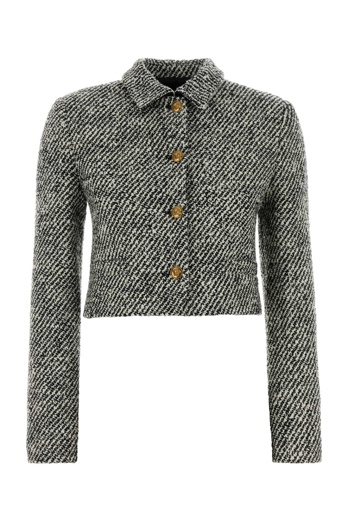 [Versace] Tweed jacket FW26 10269391A19234 2BS70