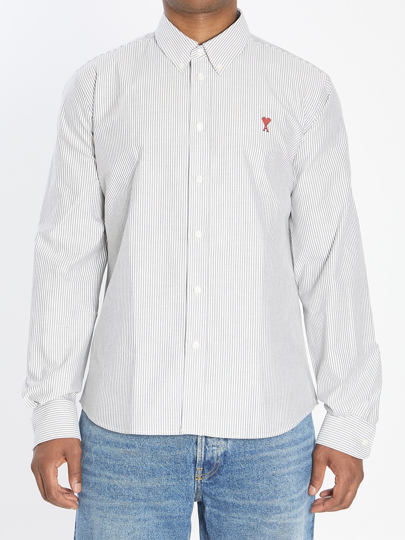 [Ami Paris] Shirts Long Sleeve FW26 BFUSH063_CO0087_039