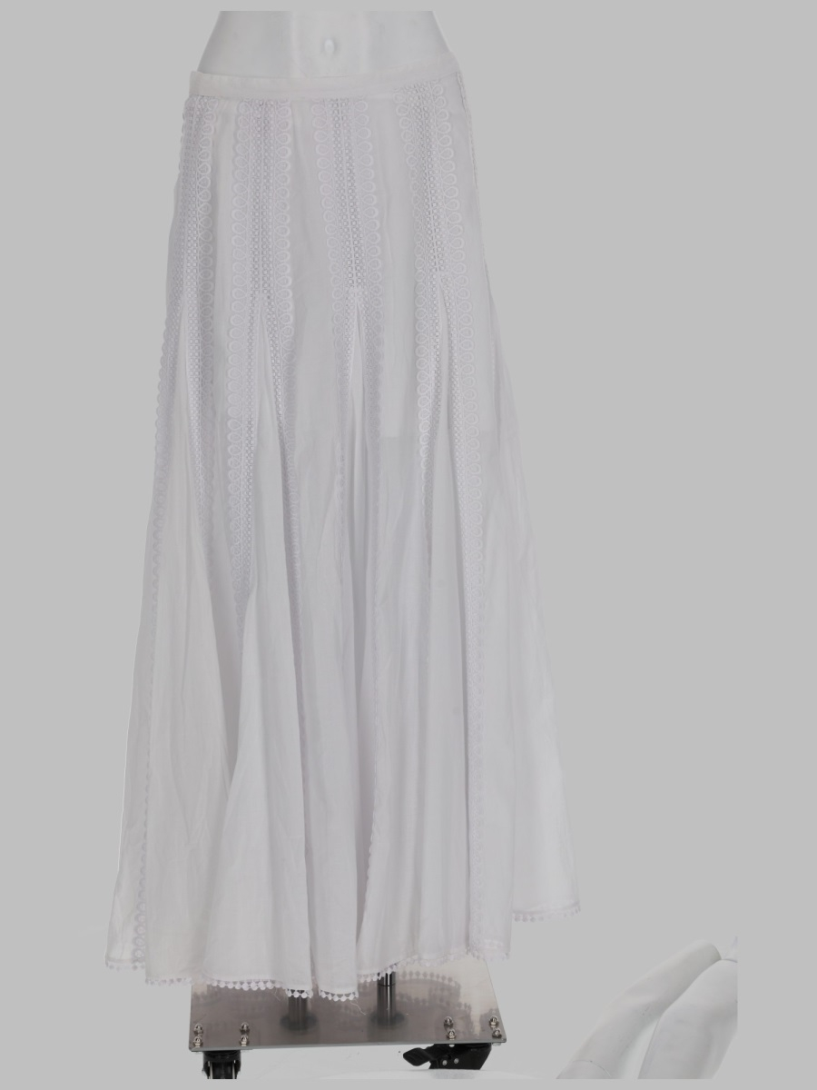 [CHARO RUIZ] Long skirt SS24 231406_WHITE