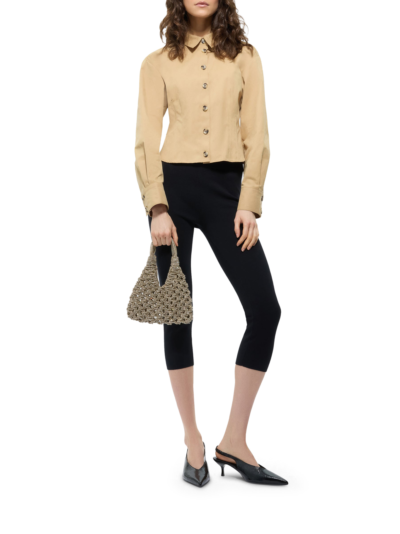 [Hibourama] Tote bag FW26 AI26HIBVANNIFIQUEGS GOLDEN SHADOW