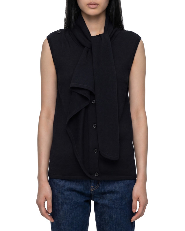 [LEMAIRE] T-shirts Sleeveless FW26 PO0053_LK1063_BK999