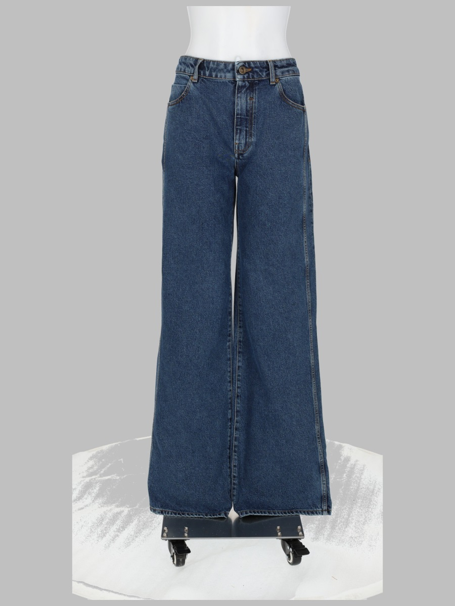 [Balmain] Jeans FW26 HF1MI052DG08_6EX