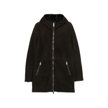 [Giorgio Brato] Leather Jacket FW26 GU27F26017MEVL  FONDE