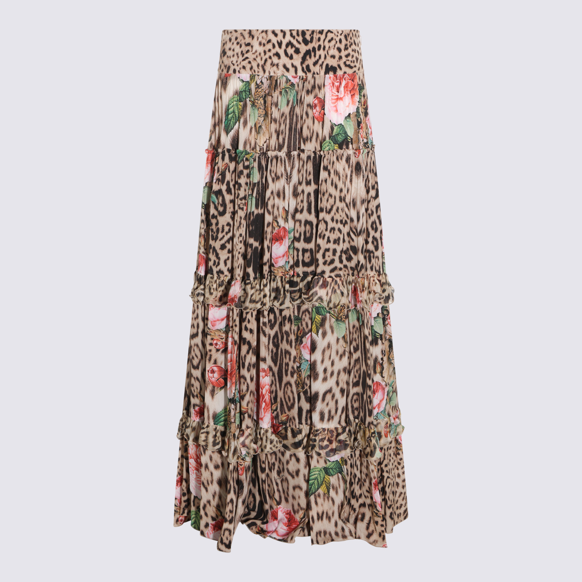[ROBERTO CAVALLI] Long skirt FW26 XQT3027HT2400504