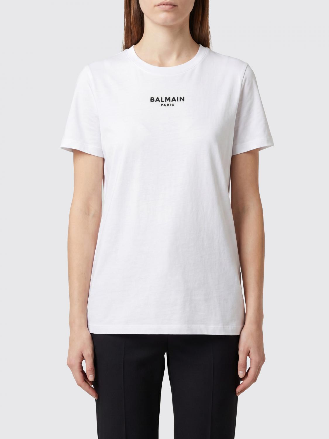 [Balmain] T-shirts Short Sleeve FW26 HF1EF000BD10 GAB