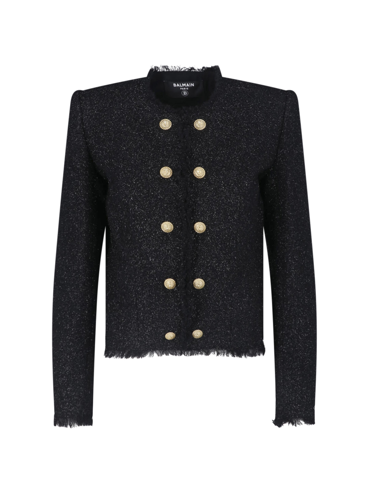 [Balmain] Tweed jacket FW26 HF1SM620WD650PA