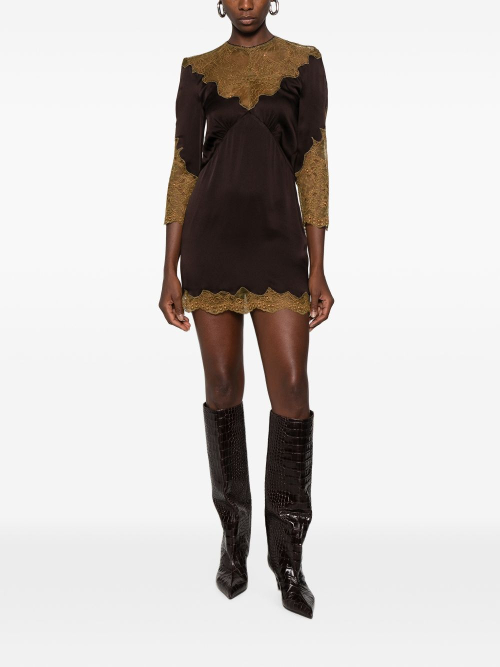 [The Attico] Long sleeve dress FW26 261WCA00517 MIX113AA 997