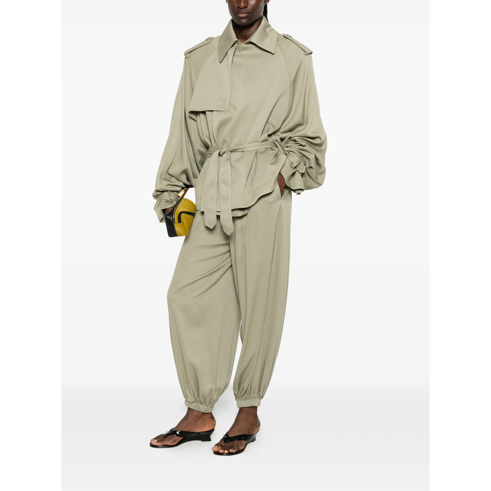 [THE FRANKIE SHOP] Trench Coat FW26 ELVA  SAGE