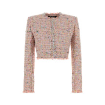 [Balmain] Tweed jacket FW26 HF1SD227XM17 AAA