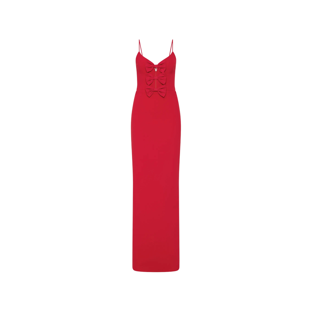 [Rebecca Vallance] Sleeveless dress FW26 2602-1615  RED
