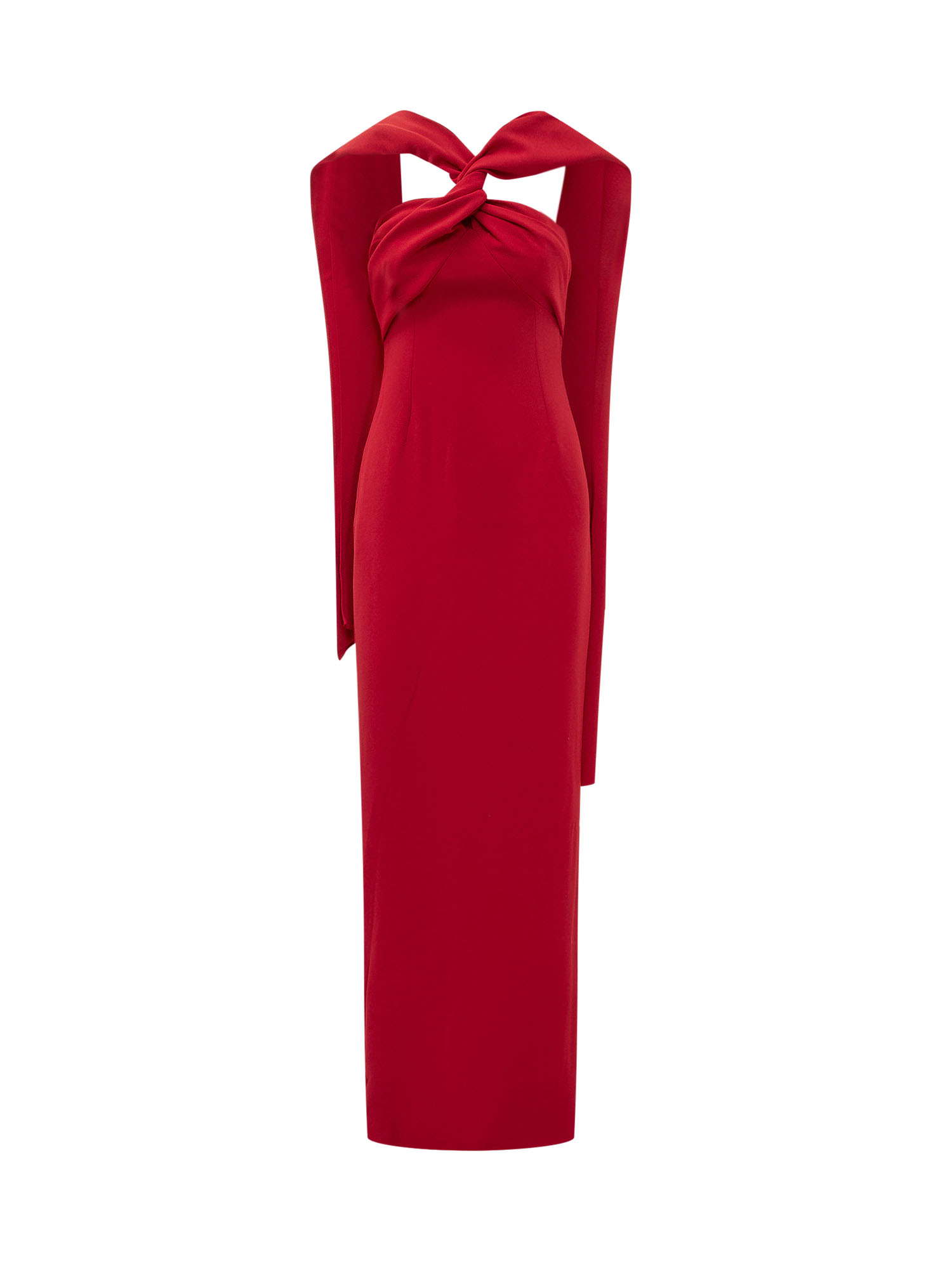 [Solace London] Sleeveless dress FW26 OS47043 RED