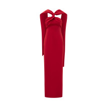 [Solace London] Sleeveless dress FW26 OS47043 RED