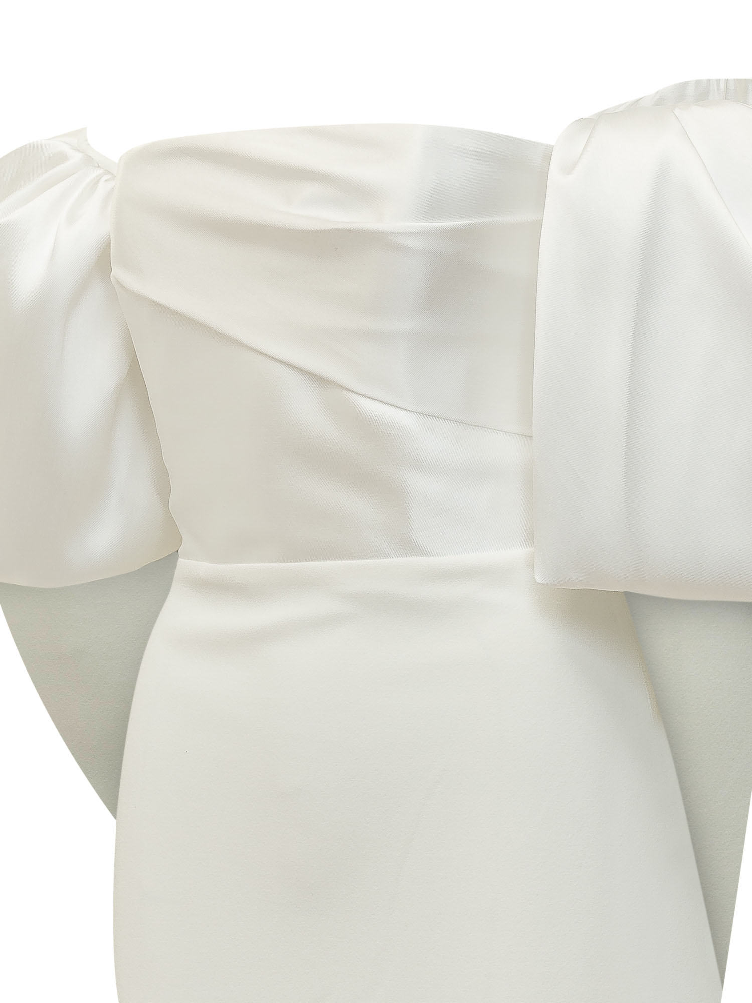 [Solace London] Short sleeve dress FW26 OS43018 CREAM