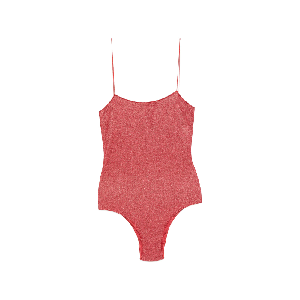 [OSEREE] Swimsuit FW26 LIS601 LUREX CORAL
