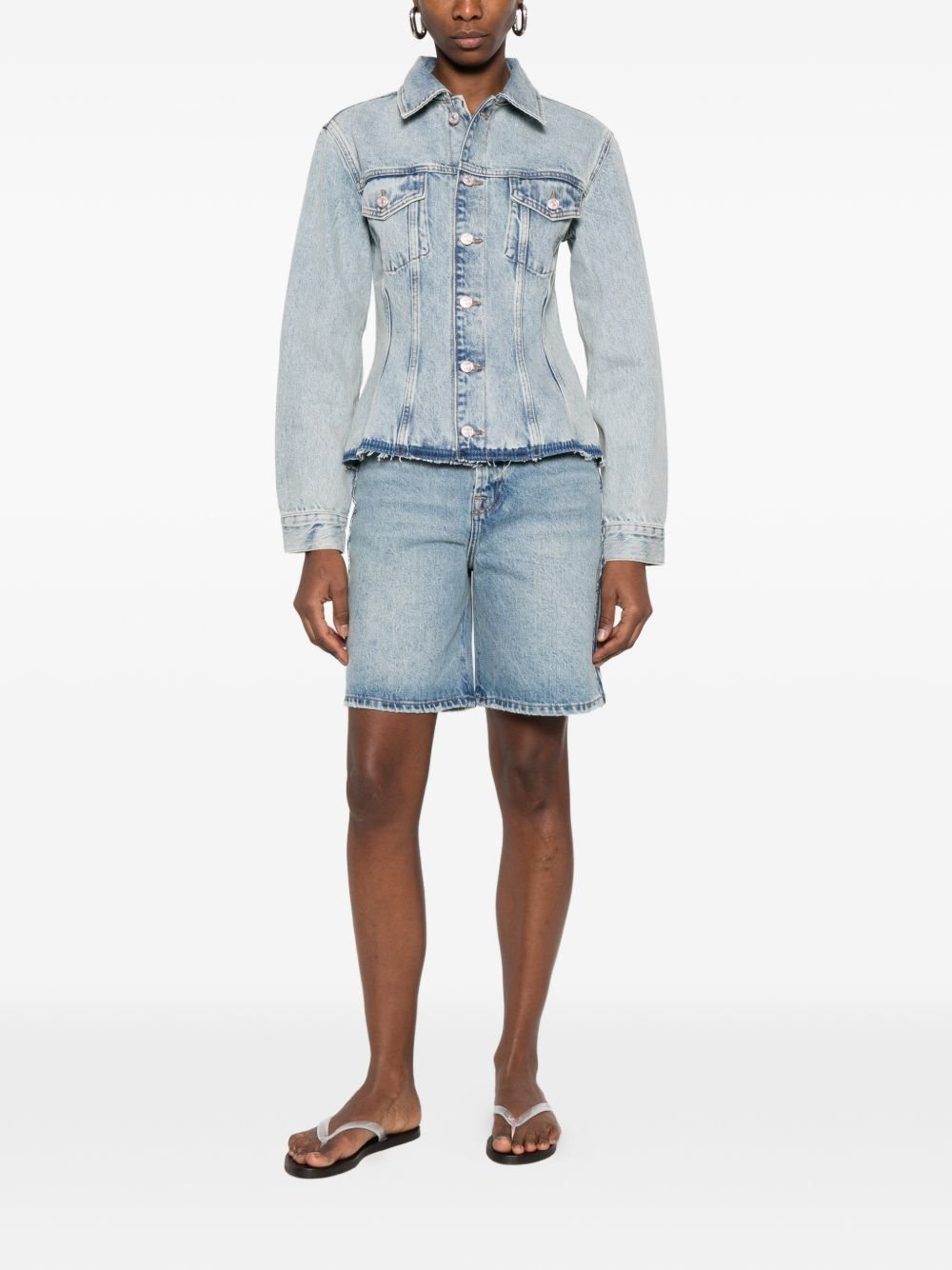 [7 FOR ALL MANKIND] Shorts SS26 7U870E353DL