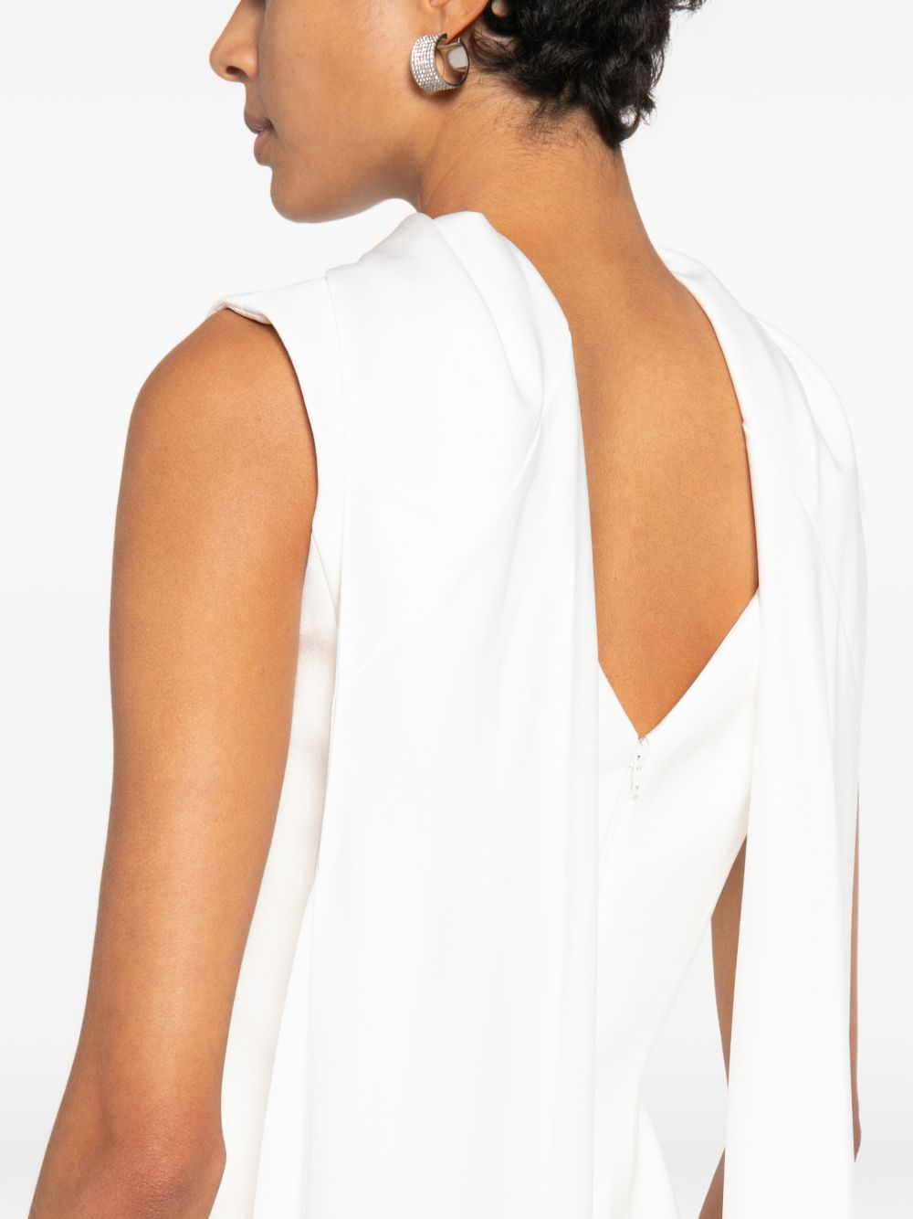 [Solace London] Sleeveless dress FW26 OS48040CREAM