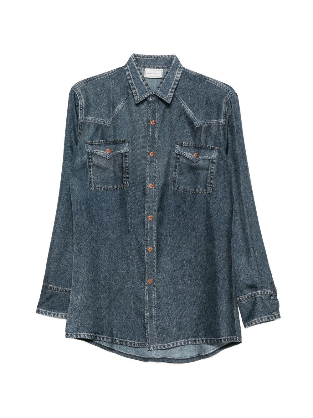 [Pierre Louis Mascia] Shirts Long Sleeve FW26 ALOE/S-CML12657101516081