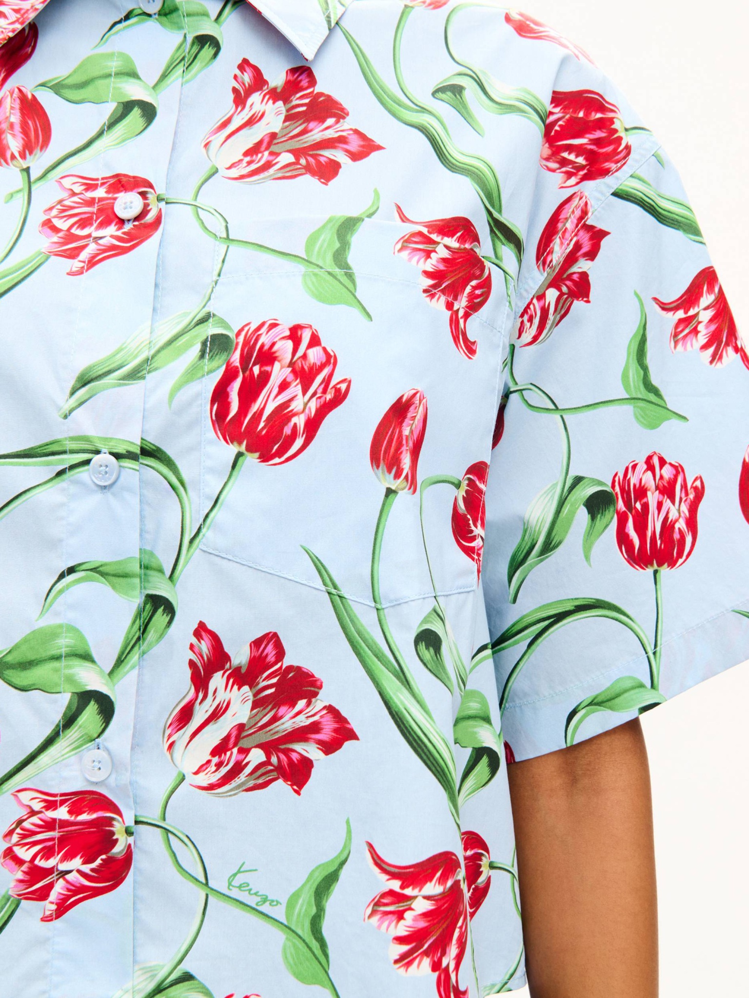 [Kenzo] Shirts Short Sleeve FW26 FG62CH2469O263