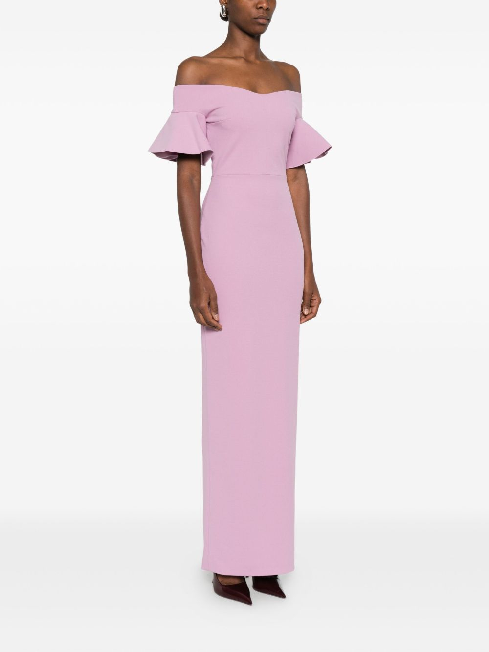 [Solace London] Sleeveless dress FW25 OS46003WISTERIA