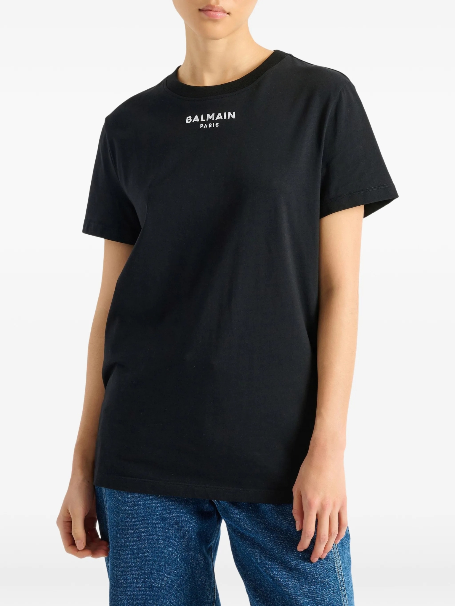 [BALMAIN PARIS] T-shirts Short Sleeve FW26 HF1EF000 BD10