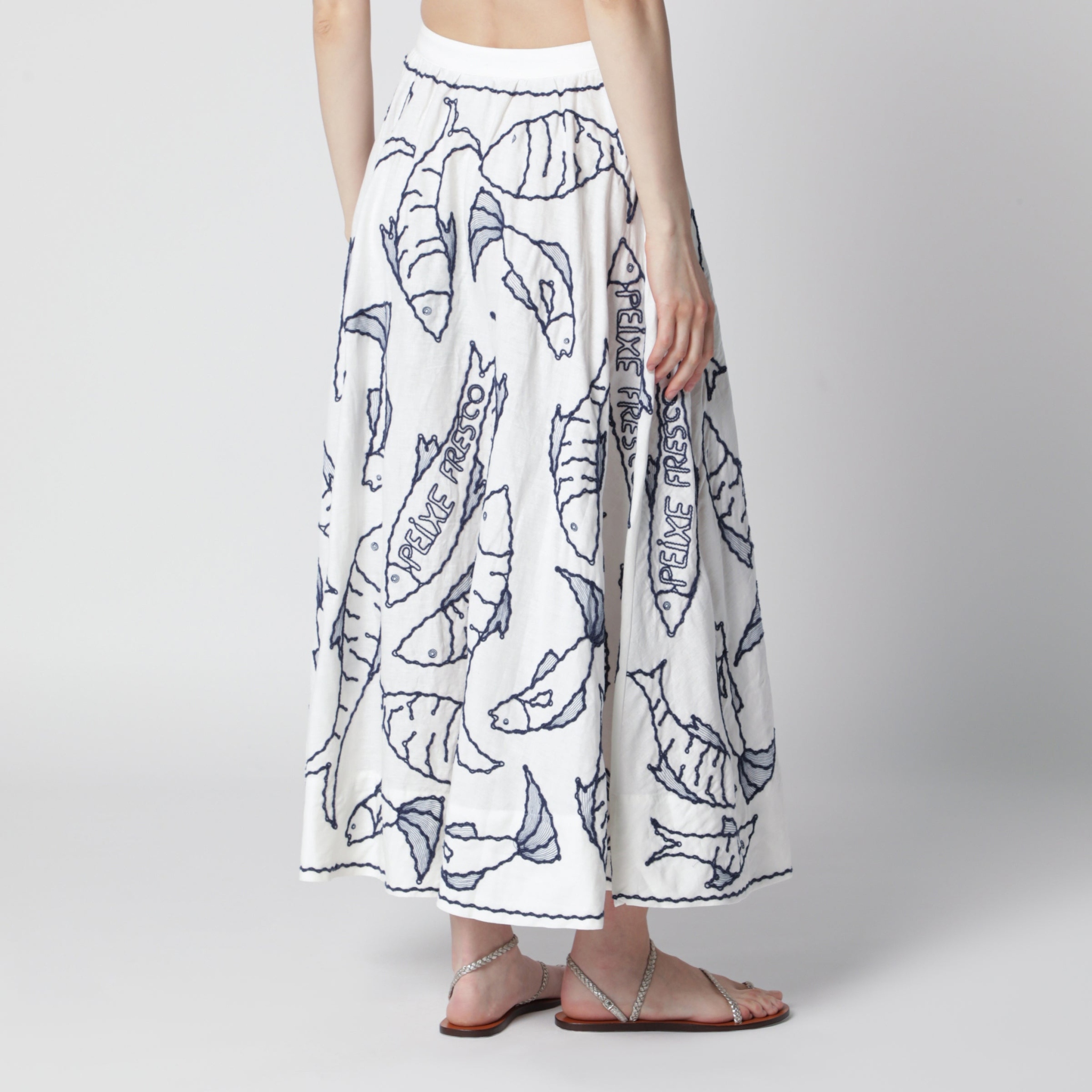 [Farm Rio] Long skirt FW26 356450CO
