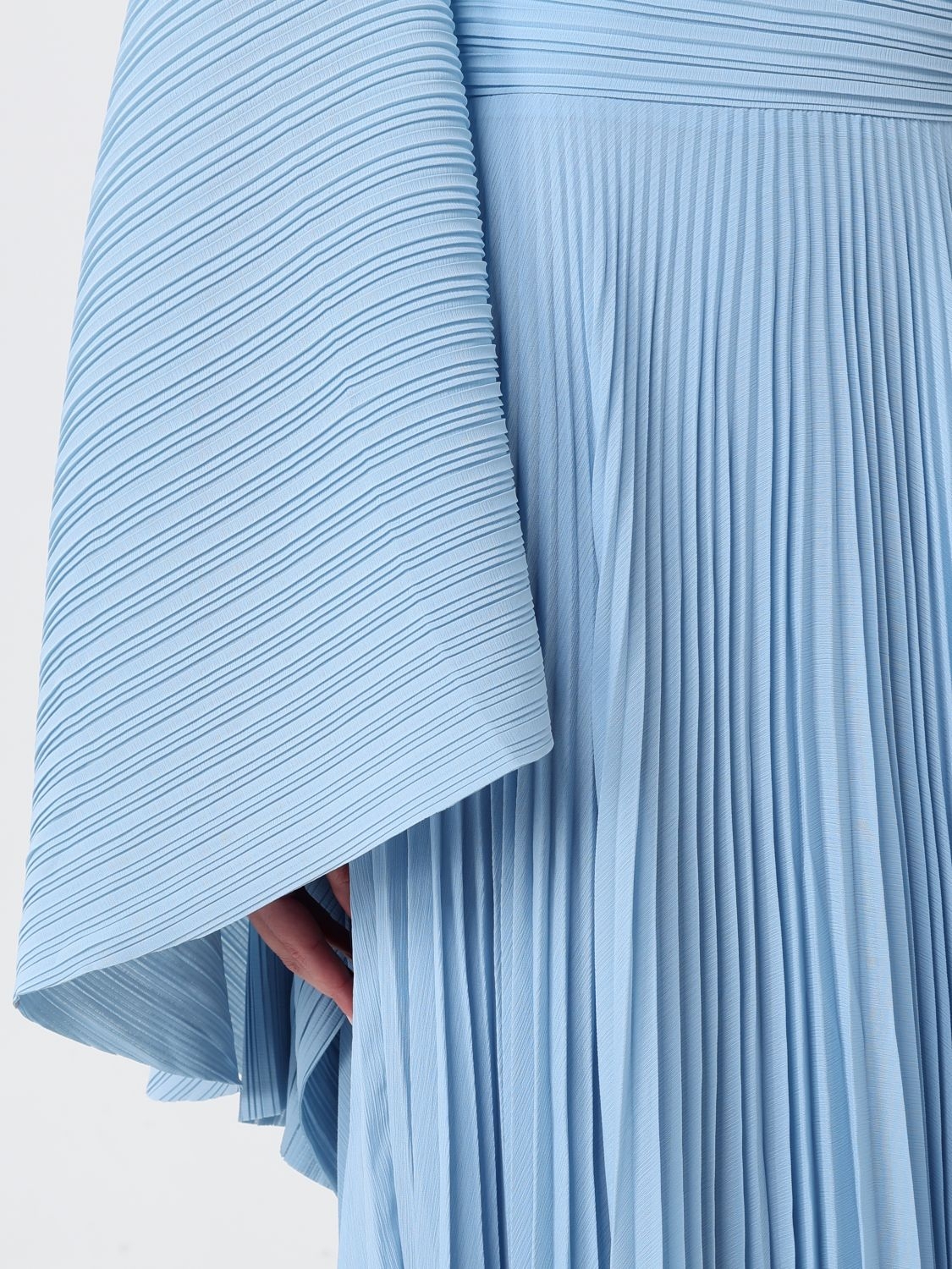 [Solace London] Long sleeve dress SS26 OS43001 SOFT BLUE