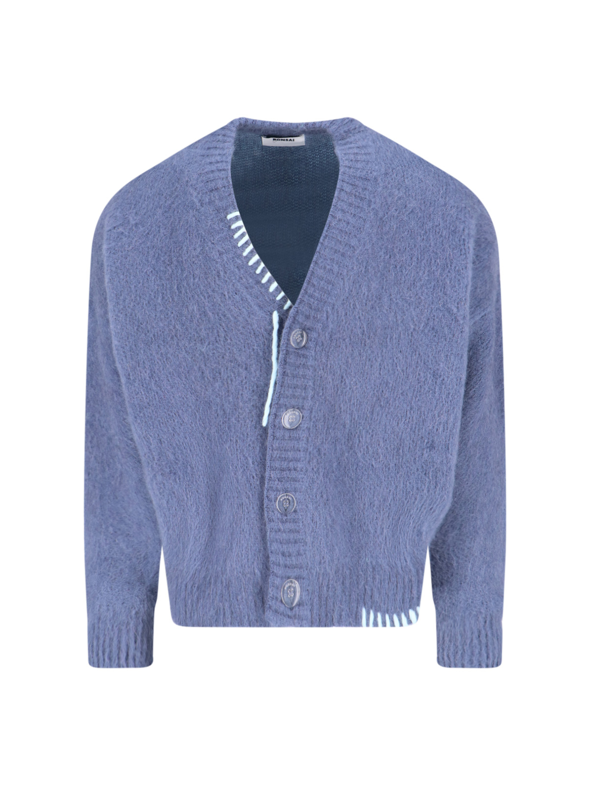 [Bonsai] Cardigan FW25 AW25KN009BLU
