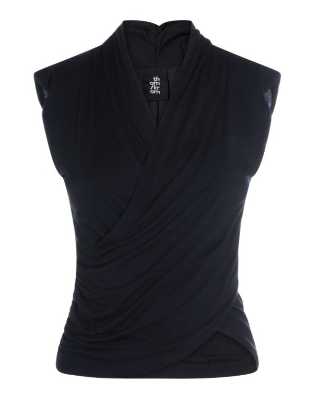 [Thom Krom] Shirts Sleeveless SS26 WTS60603BLACK