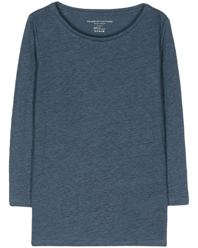 [Majestic Filatures] T-shirts Long Sleeve SS26 E26M011FTS3971121