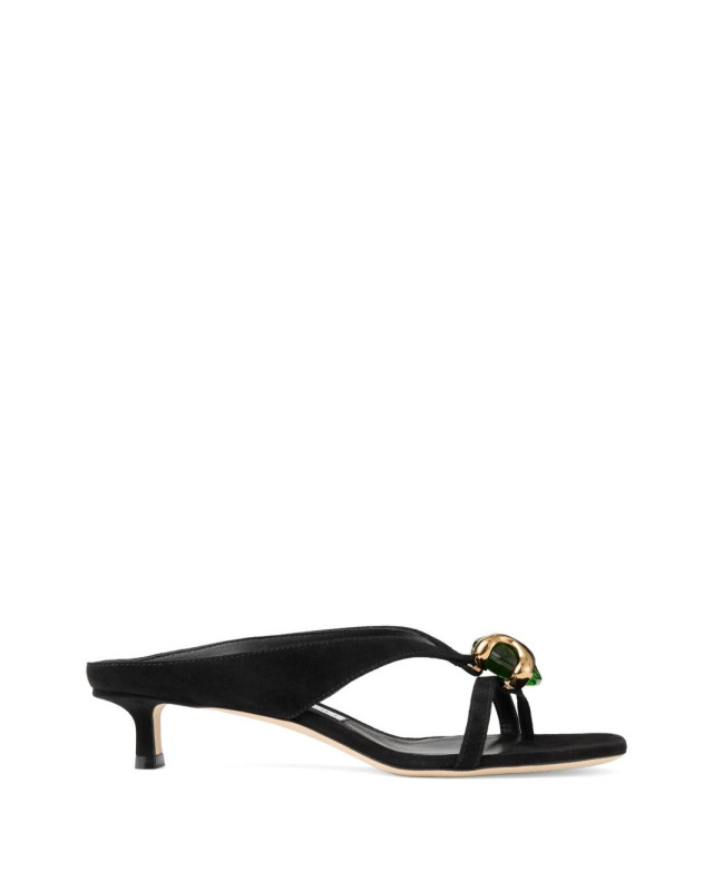 [Jimmy Choo] Slippers FW26 EMERI/STONE35BSBBLACK/CLOVER