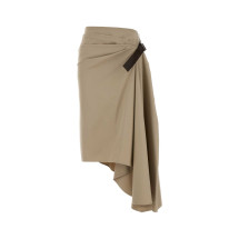[Loewe] Midi skirt SS26 S359Y08XAV BEIGE
