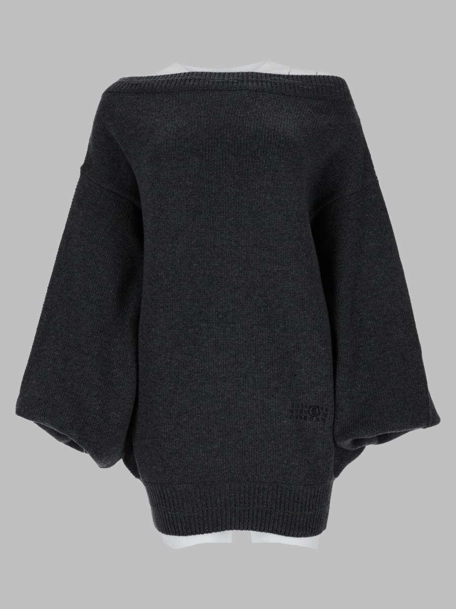 [MM6 Maison Margiela] Long sleeve dress FW26 S52DA0100_M13287855M