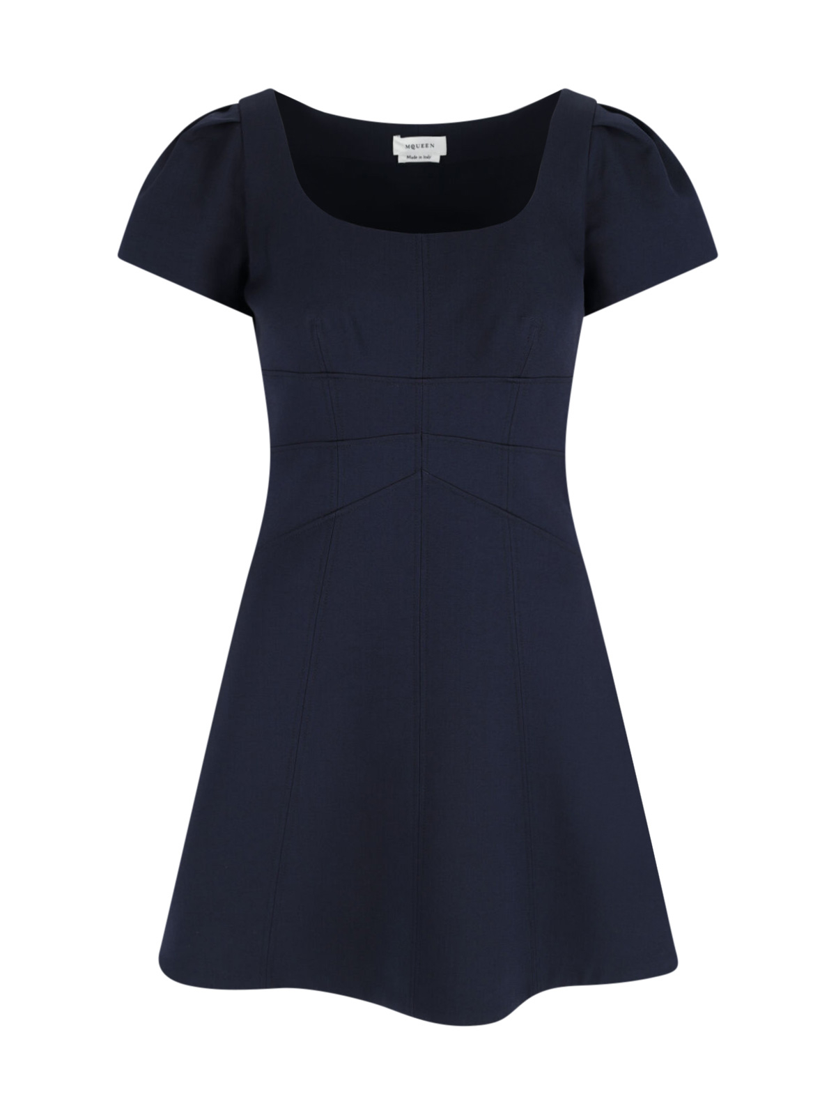 [Alexander McQueen] Short sleeve dress FW25 841216 QJAAA4100