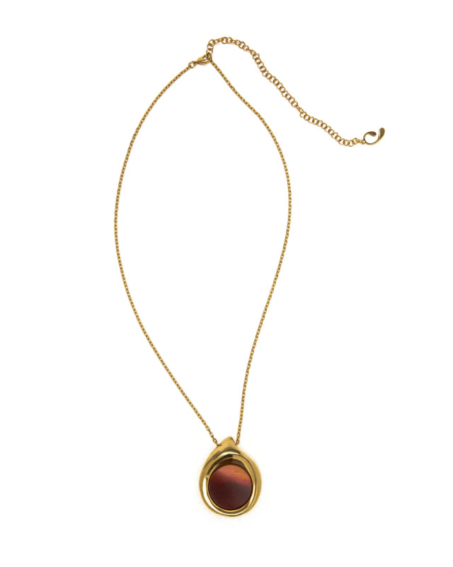 [Panconesi] Necklace SS26 S26NE003SRED AGATE