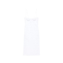 [OSEREE] Sleeveless dress SS26 OPD221 FULL LACE WHITE