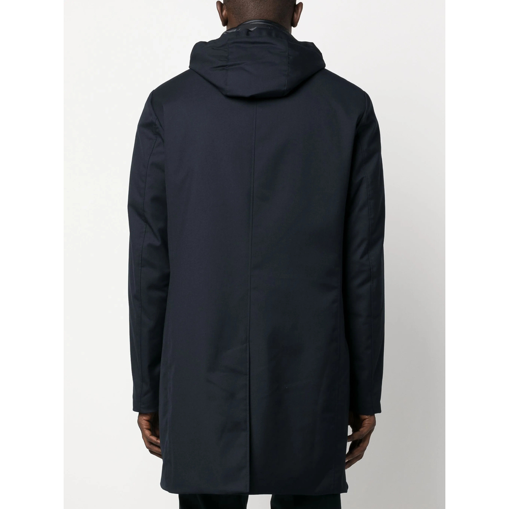 [Moorer] Coat FW26 A100030 REDON-PUM DKBLU