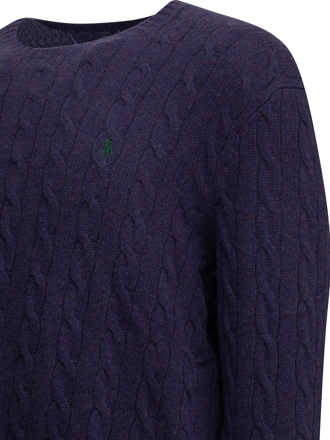 [Polo Ralph Lauren] Knitwear FW26 710876762505FIREFISH PURPLE HEATHER