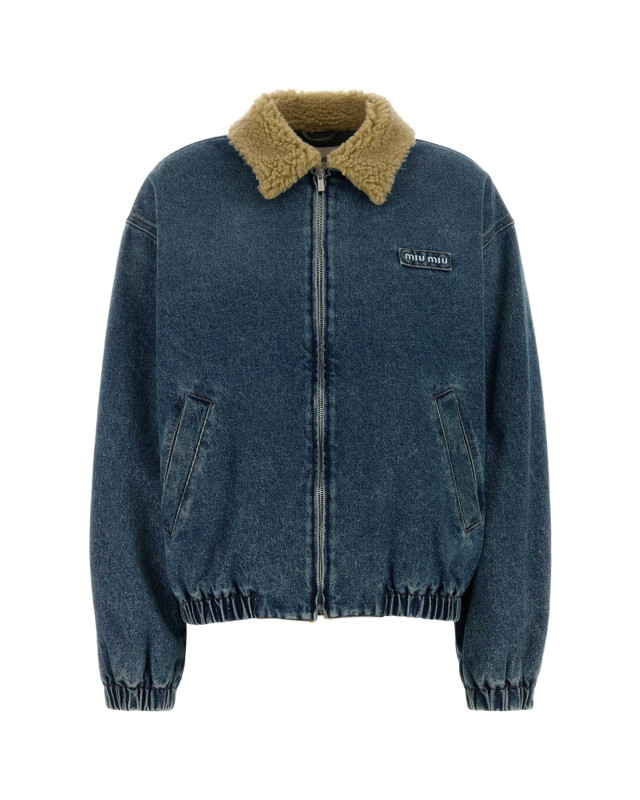 [Miu Miu] Denim Jacket FW26 GWB317SOOO192U F0008