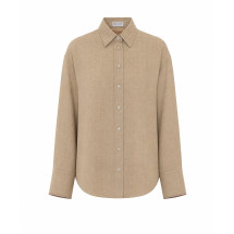 [Brunello Cucinelli] Shirts Long Sleeve FW26 MG550M1M06C1131