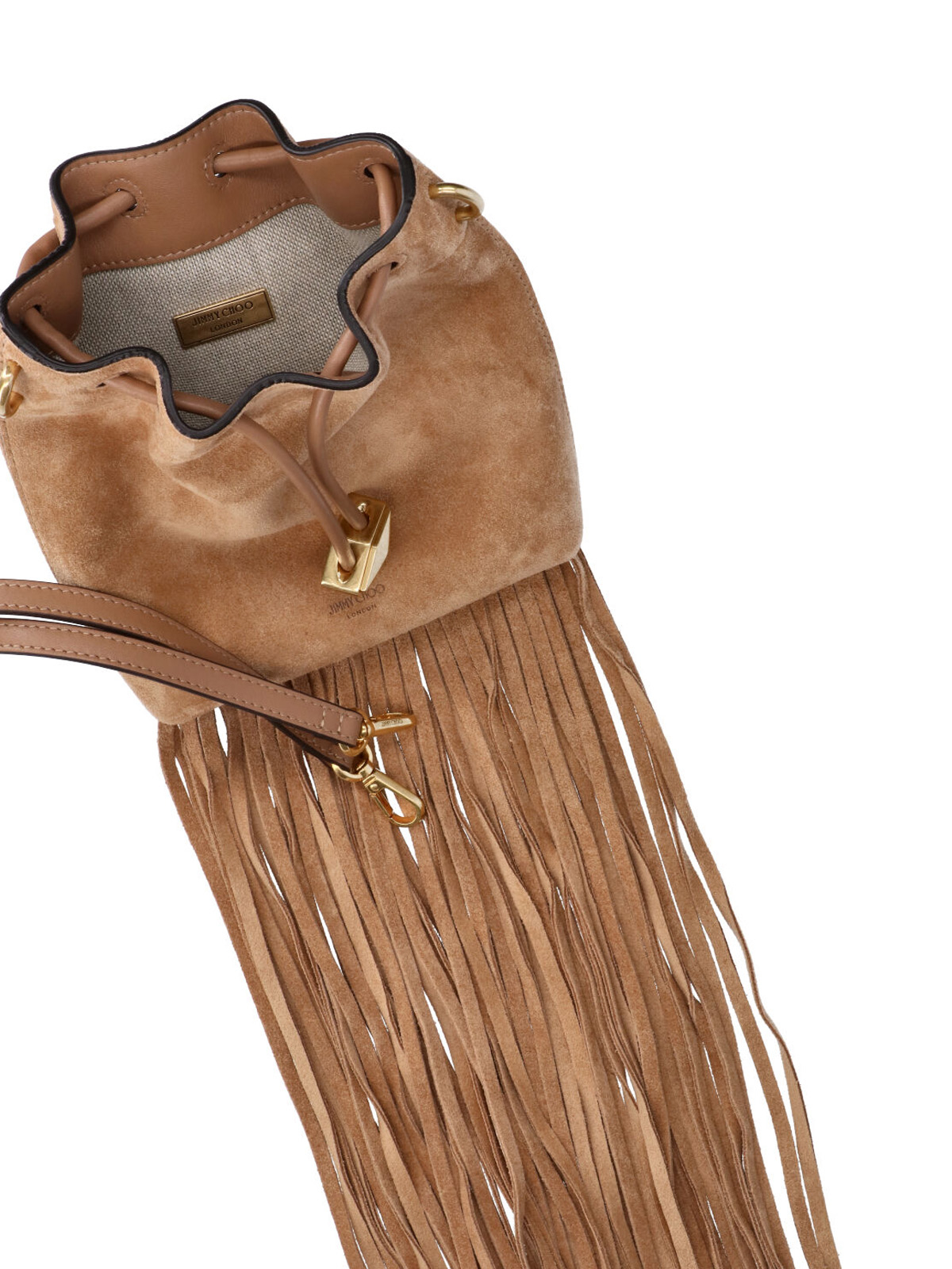 [Jimmy Choo] Shoulder bag FW26 BON BON BCKT N S MN JSUTOFFEE TOFFEE GOLD