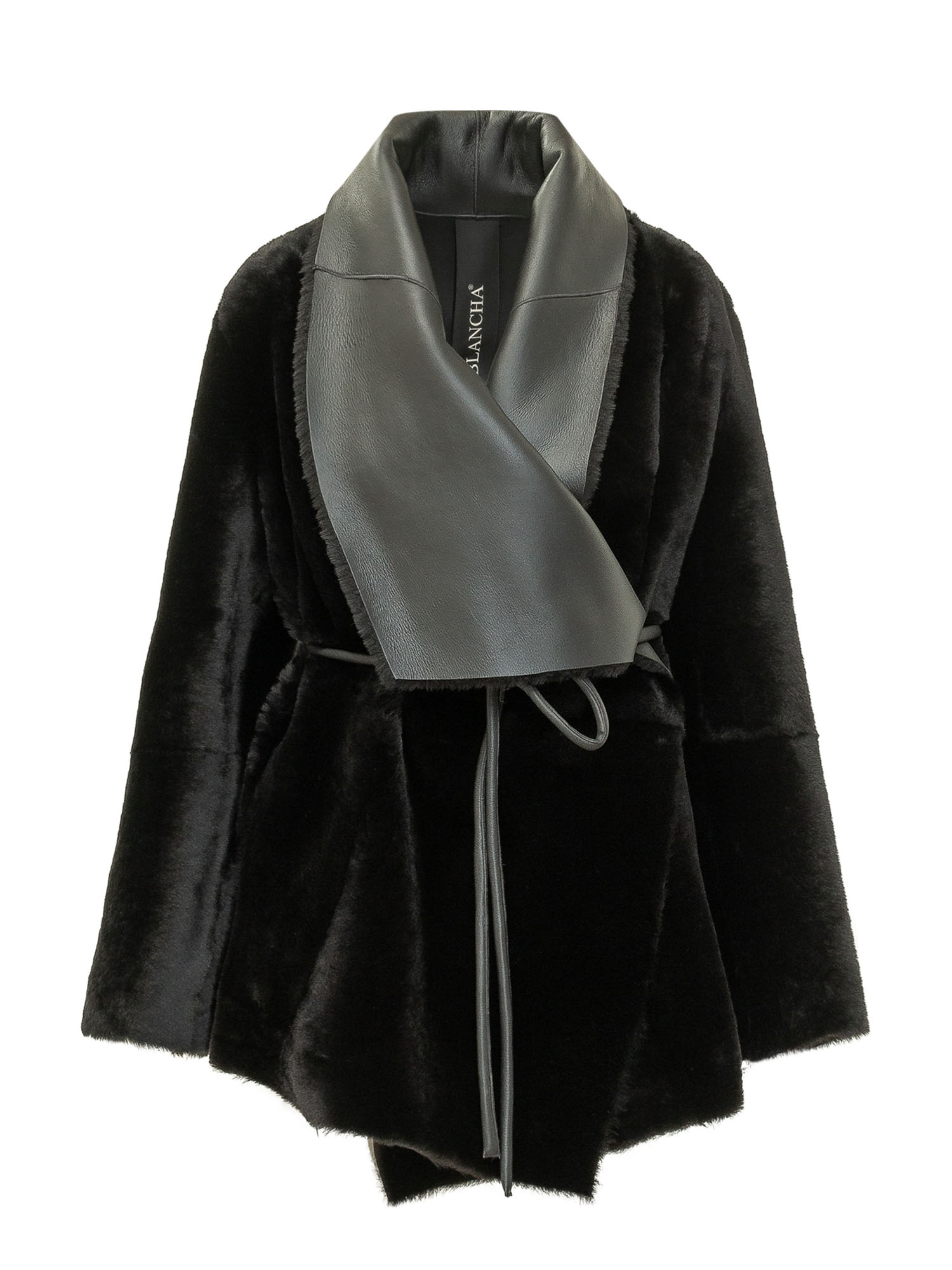 [Blancha] Fur Jacket FW26 26016300 NERO