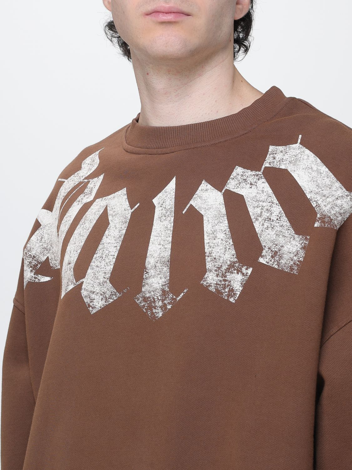 [Palm Angels] Sweatshirt FW26 PAMBA04F26FL01 BROWN